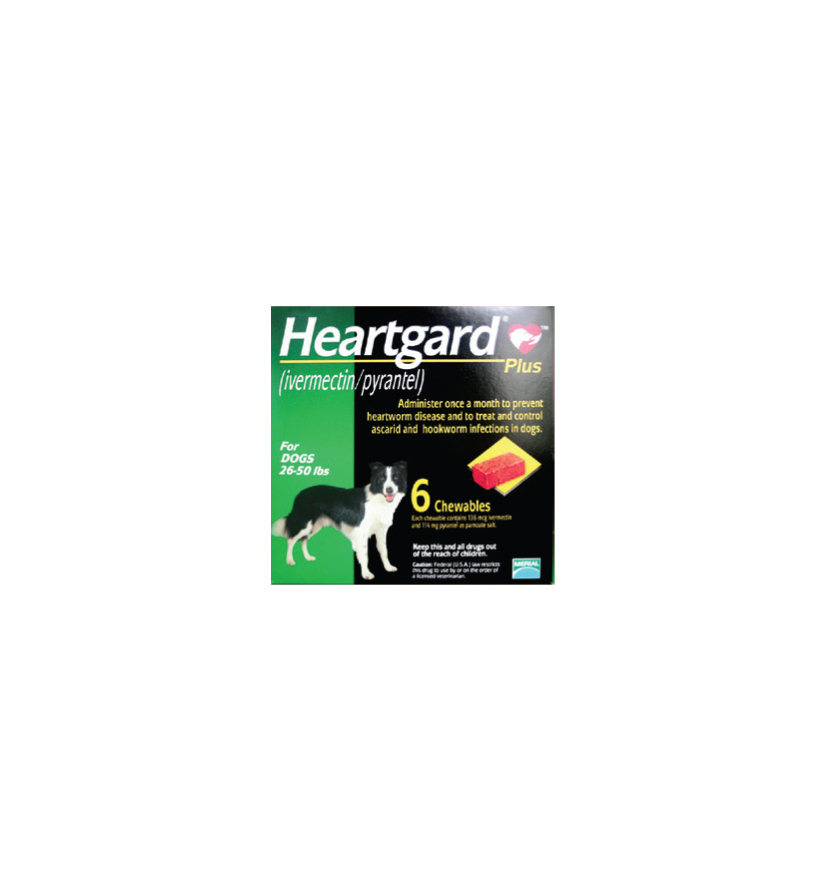 Heartgard Plus For Dogs 26 50 Lbs PetsWall